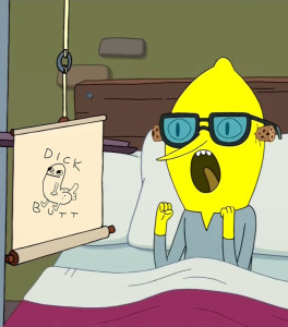This doesn't have anything to do with R Kelly or bike polo, I just think DickButt is hilarious.